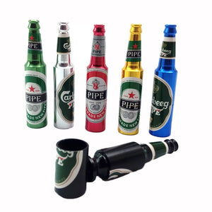 Mini Beer Smok Metal Pipes / Smoking Pipe