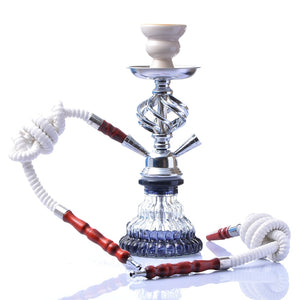 Double hookah with modern design