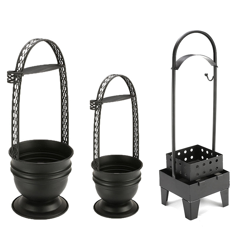 Stainless steel charcoal holder