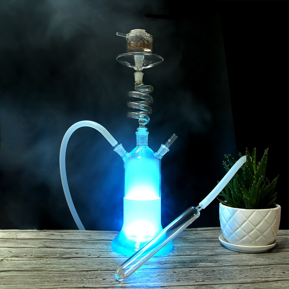 connector glass hookah bowl with one hole