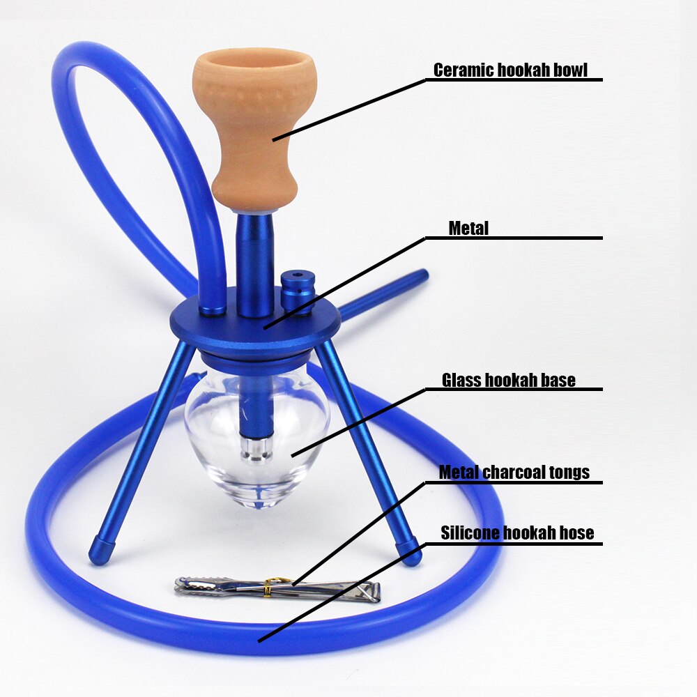 Mini Shisha Hookah with Three-legged Nargile