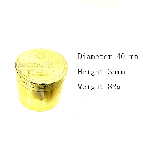 4levels Zinc Alloy High Quality \ Grinder Tobacco Smoke (Crusher)